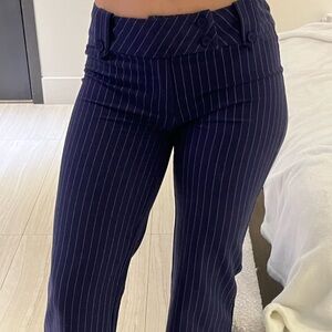 Striped Tailored Pants